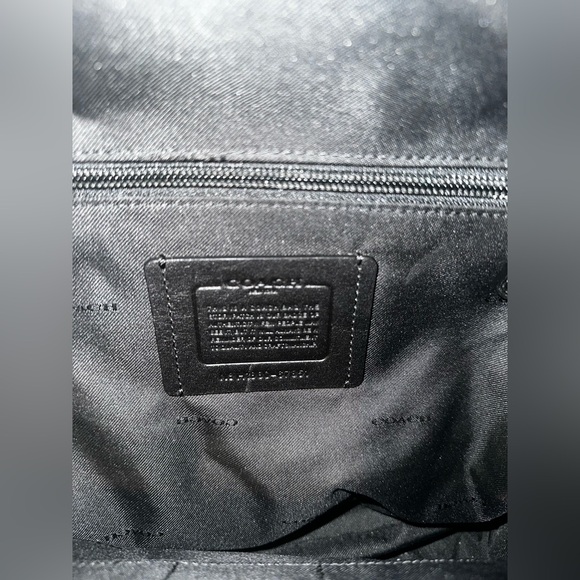 Coach X Michael B. Jordan Charter Backpack 24 In Black Signature Canvas - Picture 11 of 11